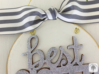 Sister Ornament - Personalized Best Sister Ever Christmas Ornament