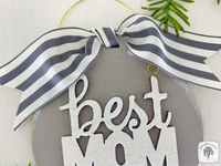 Mom Ornament - Personalized Best Mom Ever Ornament