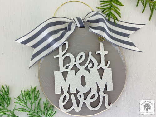 Mom Ornament - Personalized Best Mom Ever Ornament