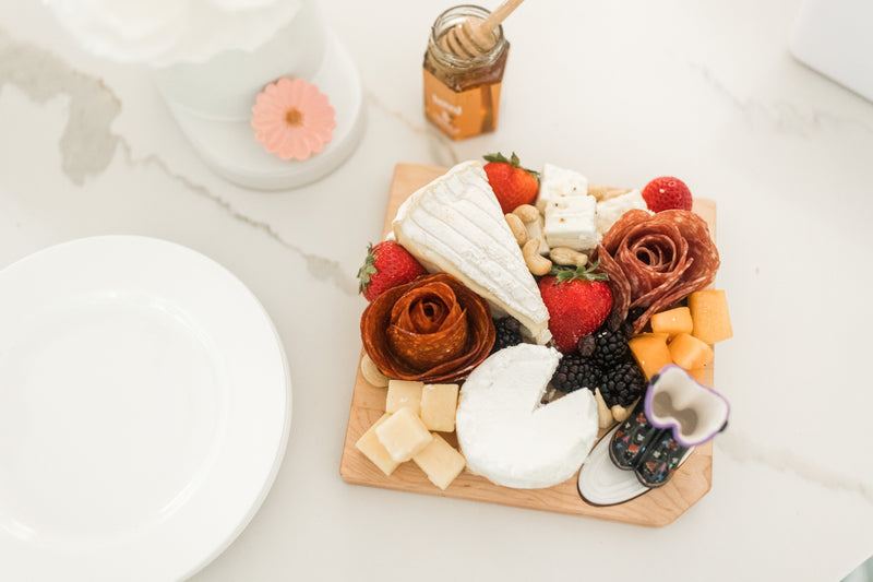 Nora Fleming Maple Cheese Board