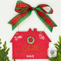 Chicago Home Christmas Ornament - There's No Place Like Home in Chicago