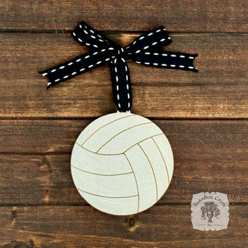 Volleyball Ornament - Personalized Volleyball Player Gift