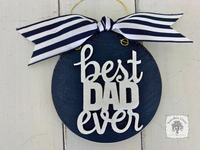 Dad Ornament for the Best Dad Ever - Personalized Dad Gift