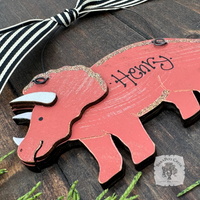 Triceratops Dinosaur Ornament