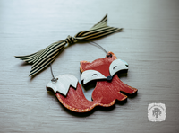 Fox Ornament - Cute Personalized Fox Gift