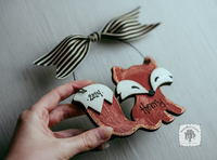 Fox Ornament - Cute Personalized Fox Gift