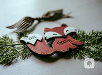 Fox Ornament - Cute Personalized Fox Gift