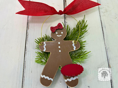 Gingerbread Ornament - Personalized Gingerbread Boy or Girl