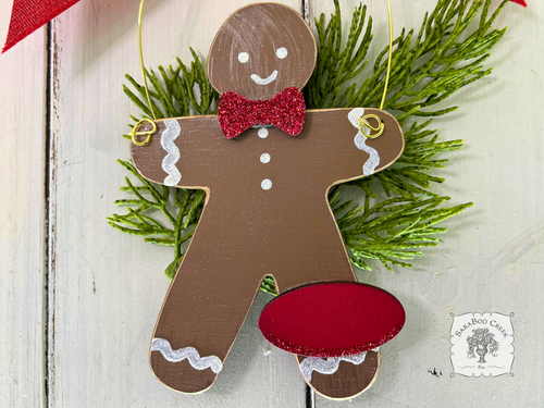 Gingerbread Ornament - Personalized Gingerbread Boy or Girl