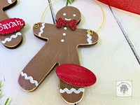 Gingerbread Ornament - Personalized Gingerbread Boy or Girl