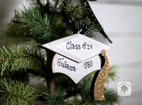 Graduation Ornament - Personalized Graduation Cap