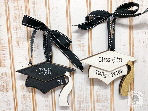 Graduation Ornament - Personalized Graduation Cap