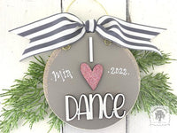 Dance Ornament -  Personalized Dance Ornament with Heart