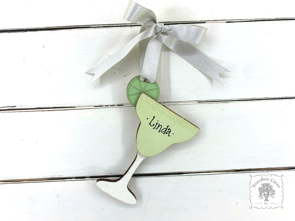 Margarita Ornament - Personalized Cocktail Gift