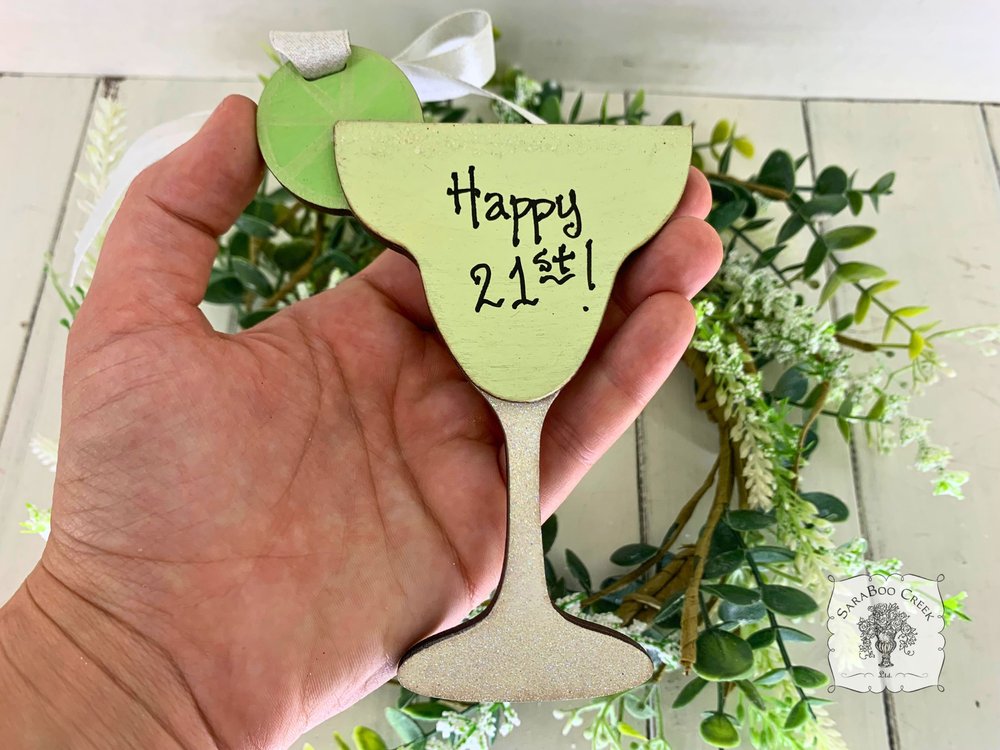 Margarita Ornament - Personalized Cocktail Gift