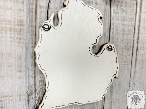 State of Michigan Personalized Ornament