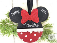 Minnie Mouse Ornament - Personalized Disney Gift