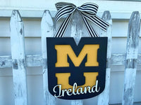 College / University School Sign - Mizzou University 12" Logo Only; Handmade Wood