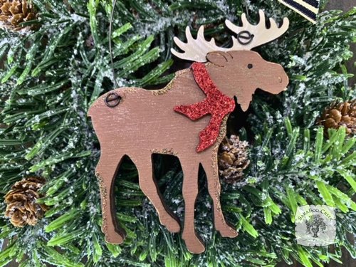 Moose Ornament