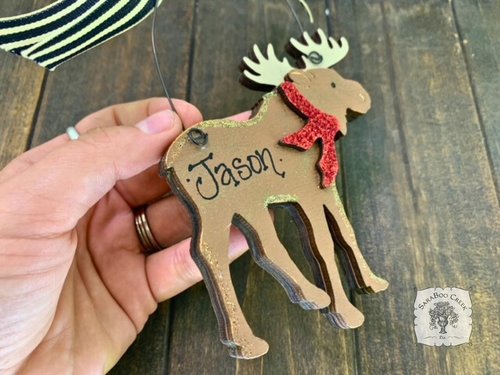 Moose Ornament