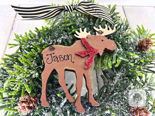 Moose Ornament