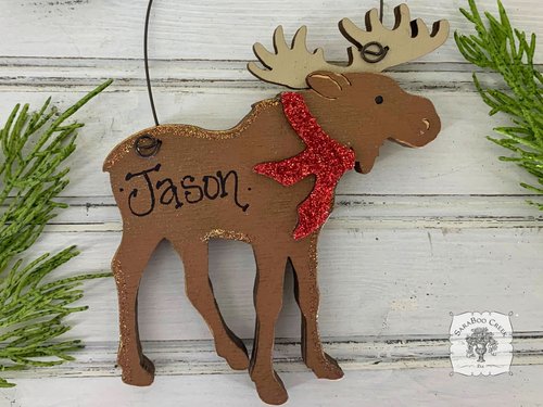 Moose Ornament