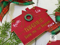 Naperville House Christmas Ornament "There's No Place Like Home"