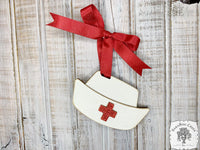 Nurse's Cap Ornament - Personalized Nurse Gift