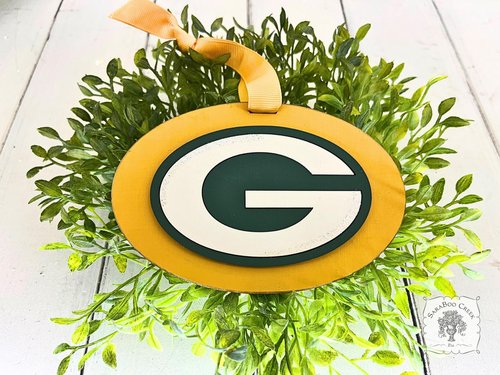 Green Bay Packers Logo Ornament - Personalizable Packers Football Team Fan Gift