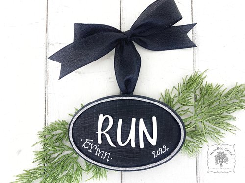 Run Ornament - Personalized Running Gift