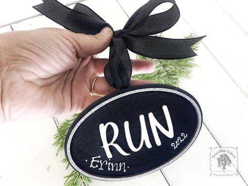 Run Ornament - Personalized Running Gift