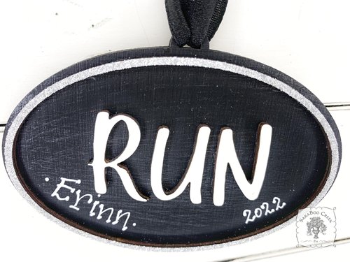 Run Ornament - Personalized Running Gift