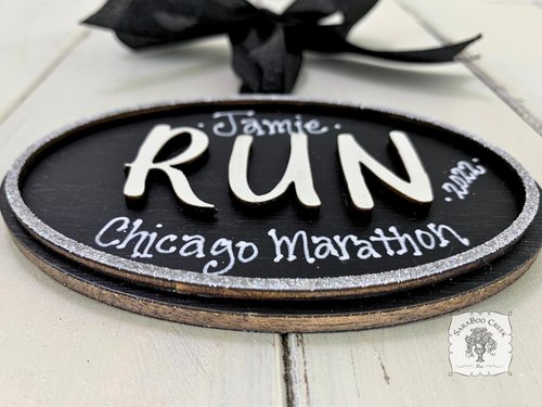 Run Ornament - Personalized Running Gift