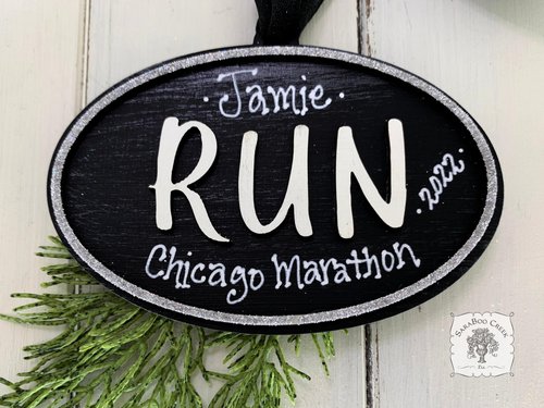 Run Ornament - Personalized Running Gift