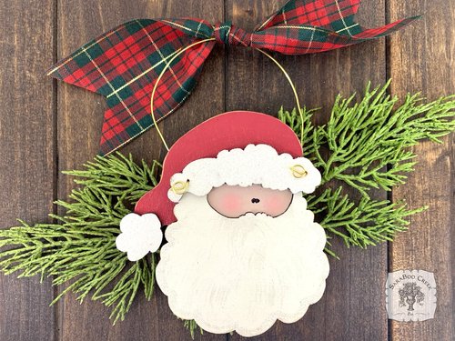 Santa Ornament - Personalized Santa Claus Christmas Gift