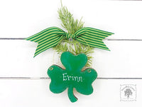 Shamrock Ornament - Personalized Irish Clover Ornament