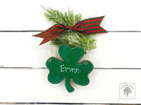 Shamrock Ornament - Personalized Irish Clover Ornament