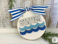 Swim Ornament - Personalized Swimmer Gift