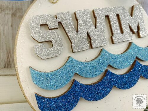 Swim Ornament - Personalized Swimmer Gift