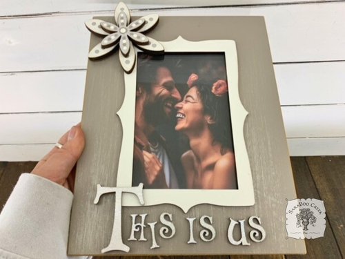 "This is Us" Picture Frame - Cute for a Couple or Family Photo