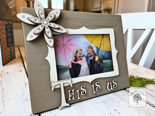 "This is Us" Picture Frame - Cute for a Couple or Family Photo