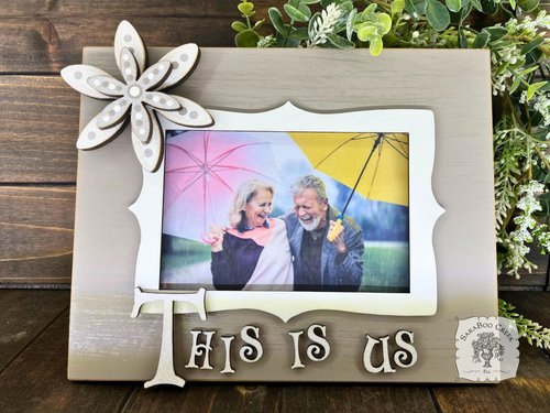 "This is Us" Picture Frame - Cute for a Couple or Family Photo