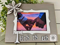 "This is Us" Picture Frame - Cute for a Couple or Family Photo