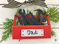 Toolbox Ornament - Personalized Tool Box Ornament