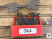 Toolbox Ornament - Personalized Tool Box Ornament