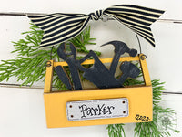 Toolbox Ornament - Personalized Tool Box Ornament