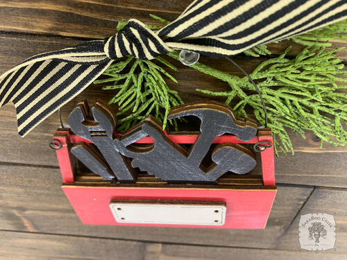 Toolbox Ornament - Personalized Tool Box Ornament