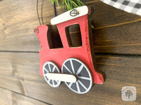 Train Ornament - Cute Vintage Train Personalized Christmas Ornament