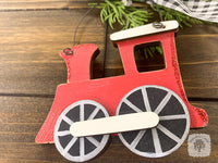 Train Ornament - Cute Vintage Train Personalized Christmas Ornament