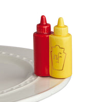 Ketchup & Mustard Nora Fleming Mini